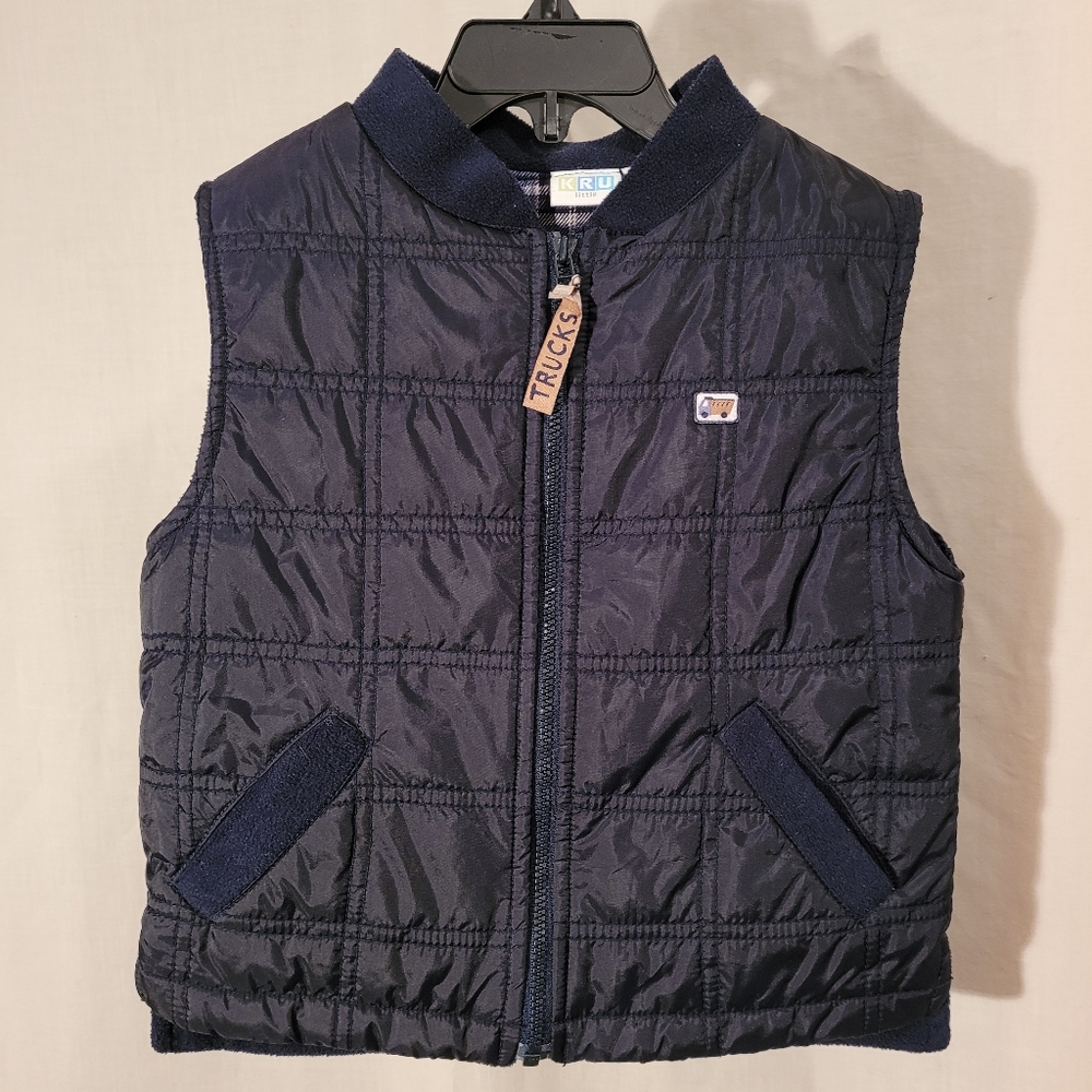 KRU Little 24M Trucks Fleese Lined Vest
